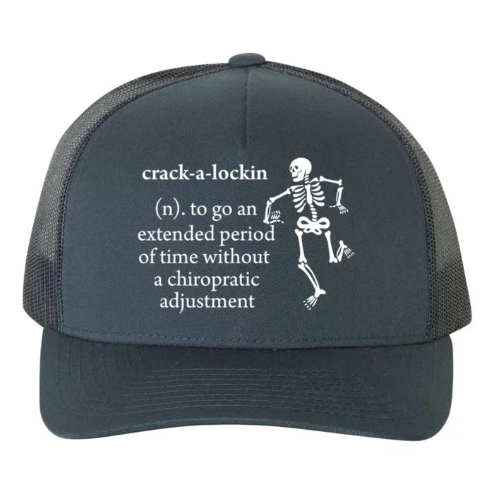 Chiropractor Definition Funny Chiropractic Humor Chiro Lover Gift Yupoong Adult 5-Panel Trucker Hat