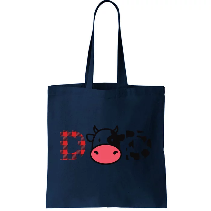 Cow Dad Funny Daddy Cow Lover Farmer Cows Tote Bag