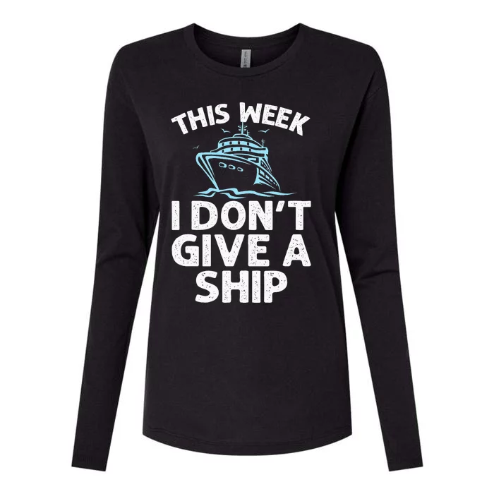 Cruise Design For Cruise Ship funny Cruising Lover Womens Cotton Relaxed Long Sleeve T-Shirt