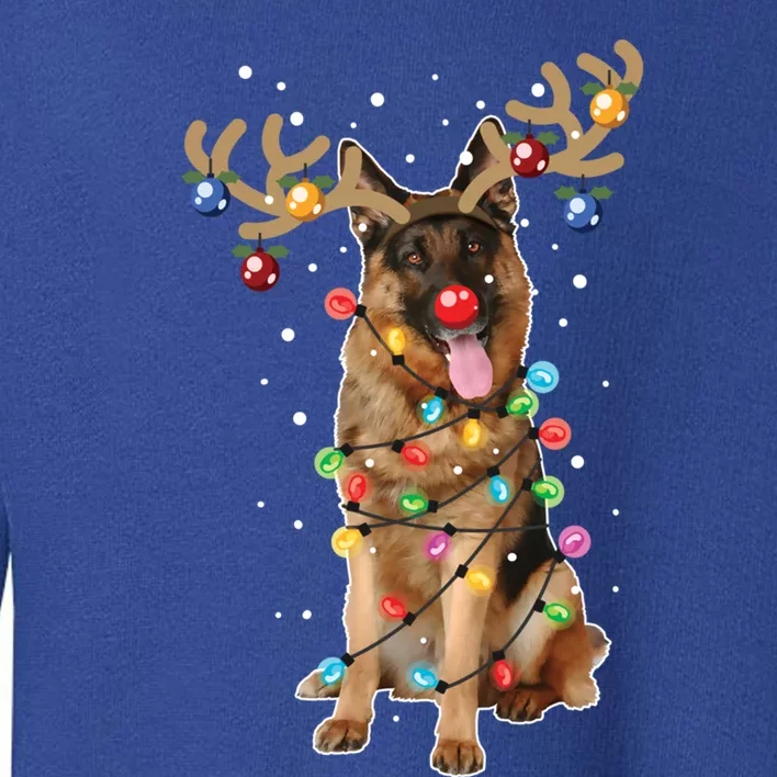 Christmas Dog Ger Shepherd Xmas Dog Lover Dog Owner Cute Gift Toddler Sweatshirt