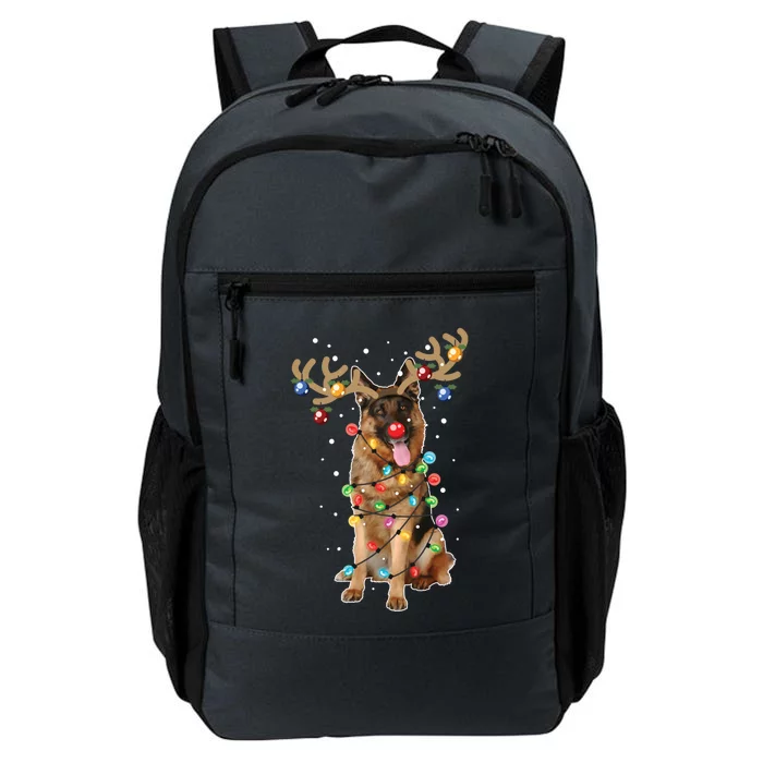 Christmas Dog Ger Shepherd Xmas Dog Lover Dog Owner Cute Gift Daily Commute Backpack