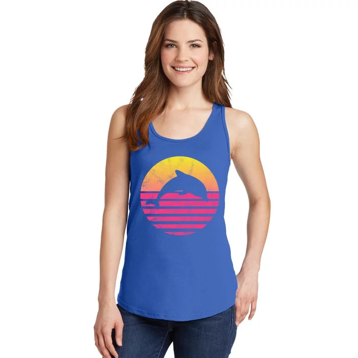 Classic Dolphin Gift Ladies Essential Tank