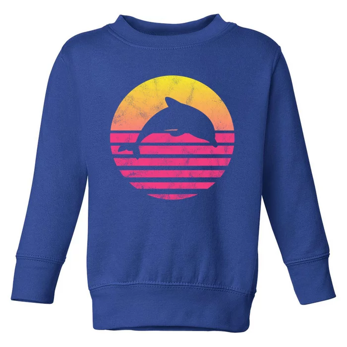 Classic Dolphin Gift Toddler Sweatshirt