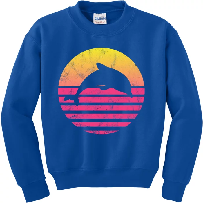 Classic Dolphin Gift Kids Sweatshirt