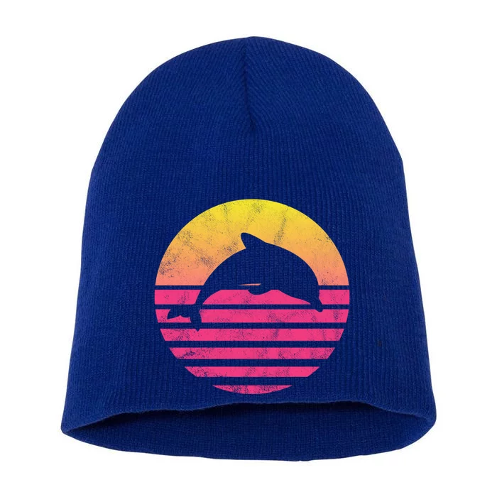 Classic Dolphin Gift Short Acrylic Beanie