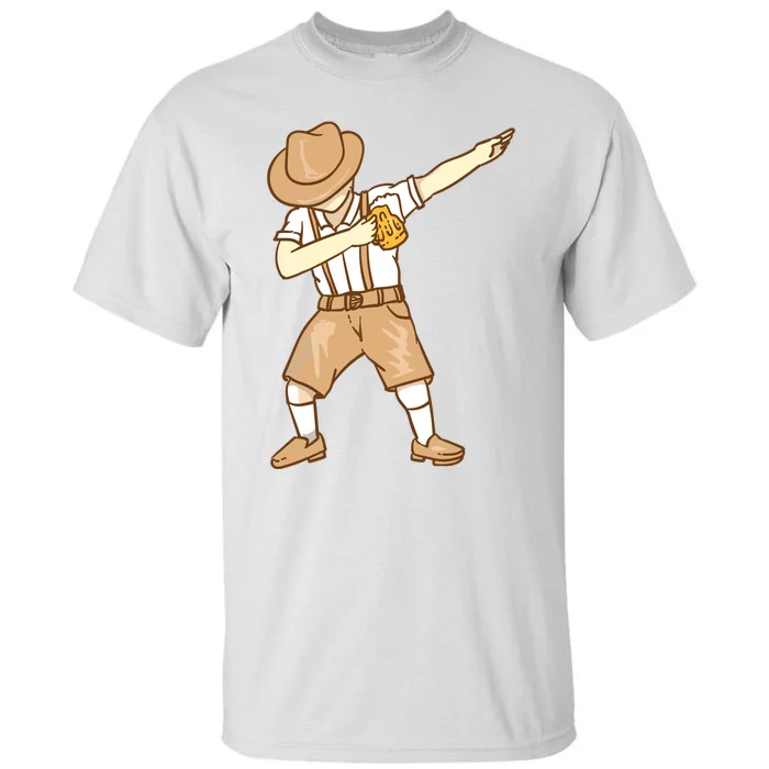 Cool Dabbing German Man With Beer Mug Shirts Oktoberfest Gift Tall T-Shirt