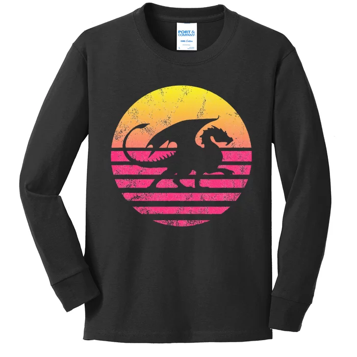 Classic Dragon Gift Kids Long Sleeve Shirt