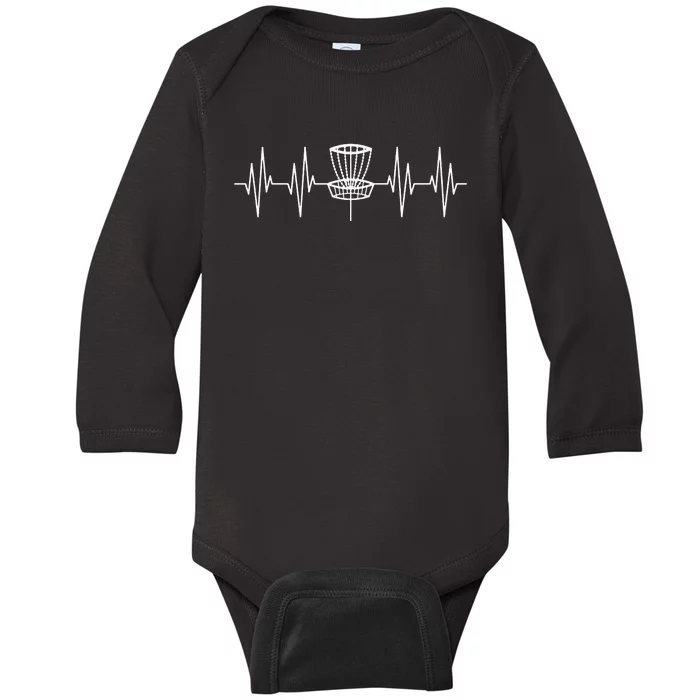 Cool Disc Golf Design For Disc Golf Player Lover Baby Long Sleeve Bodysuit