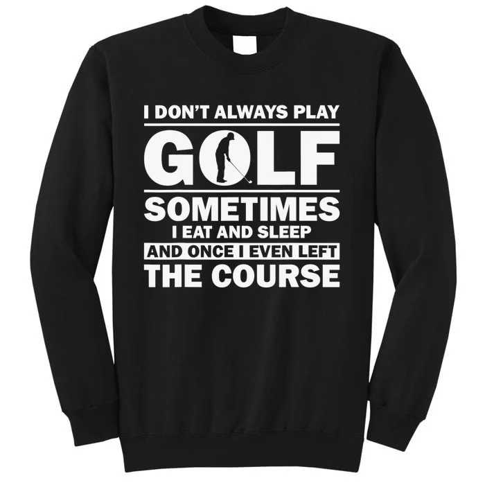 Cool Disc Golf Design Disc Golf Player Lover Tall Sweatshirt