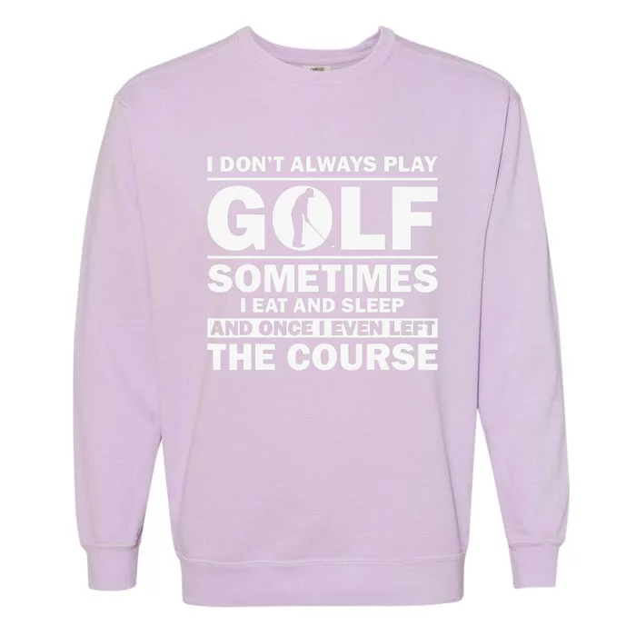 Cool Disc Golf Design Disc Golf Player Lover Garment-Dyed Sweatshirt