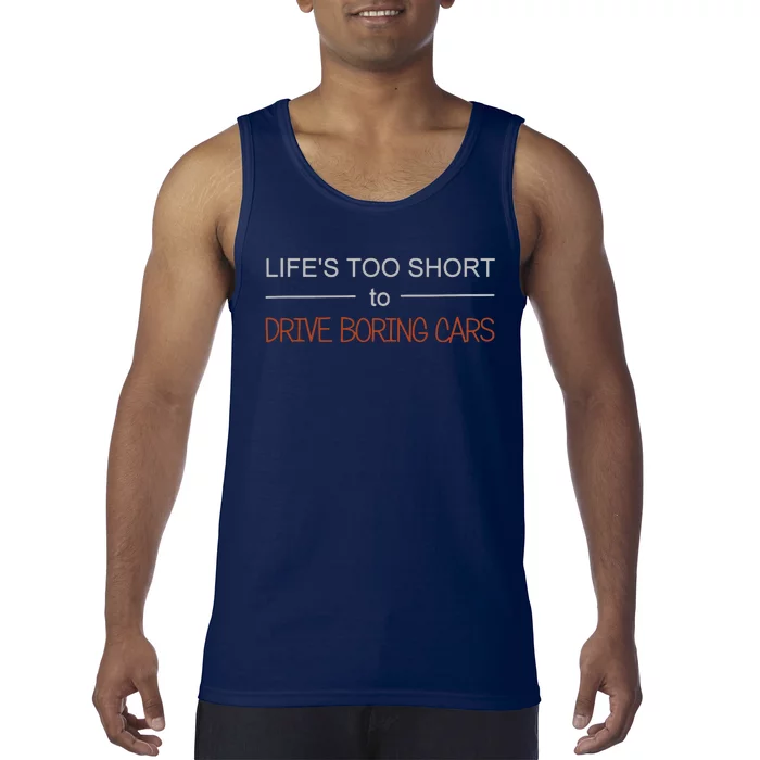 Car Design Gift For Automotive Enthusiast Tank Top