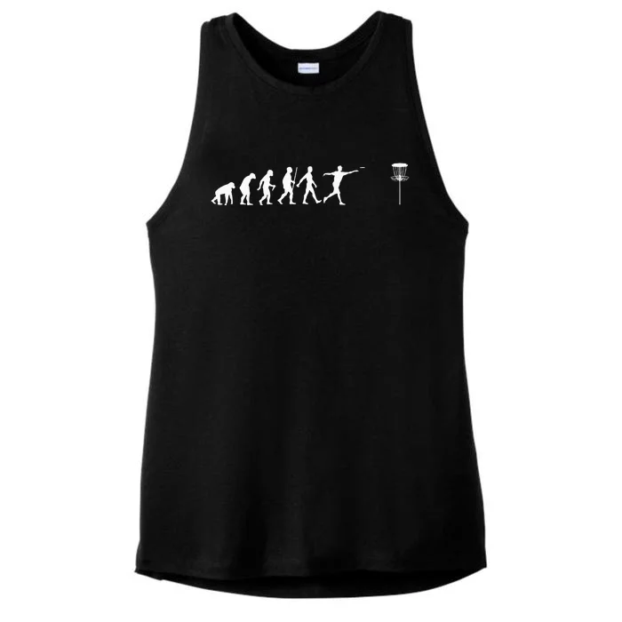 Cool Disc Golf Design Disc Golf Player Ladies Tri-Blend Wicking Tank