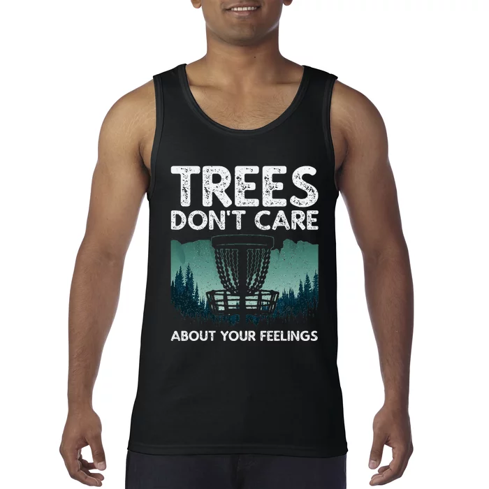 Cute Disc Golf Design Disc Golf Player Tank Top