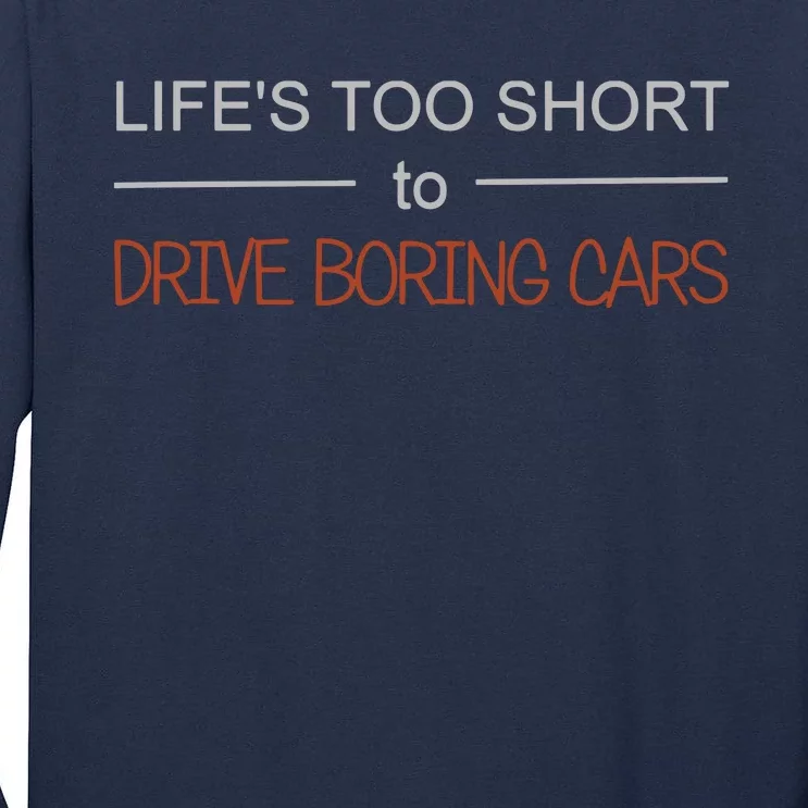 Car Design Gift For Automotive Enthusiast Tall Long Sleeve T-Shirt