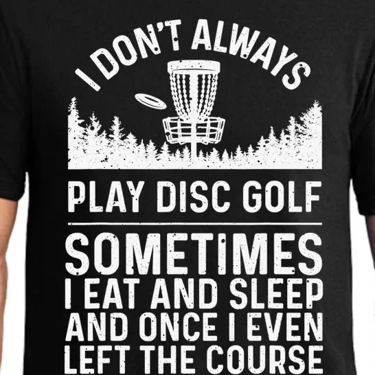 Cool Disc Golf Funny Throw Disc Golfing Lover Pajama Set