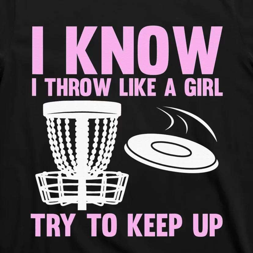 Cool Disc Golf Funny Throw Disc Golfing Lover T-Shirt