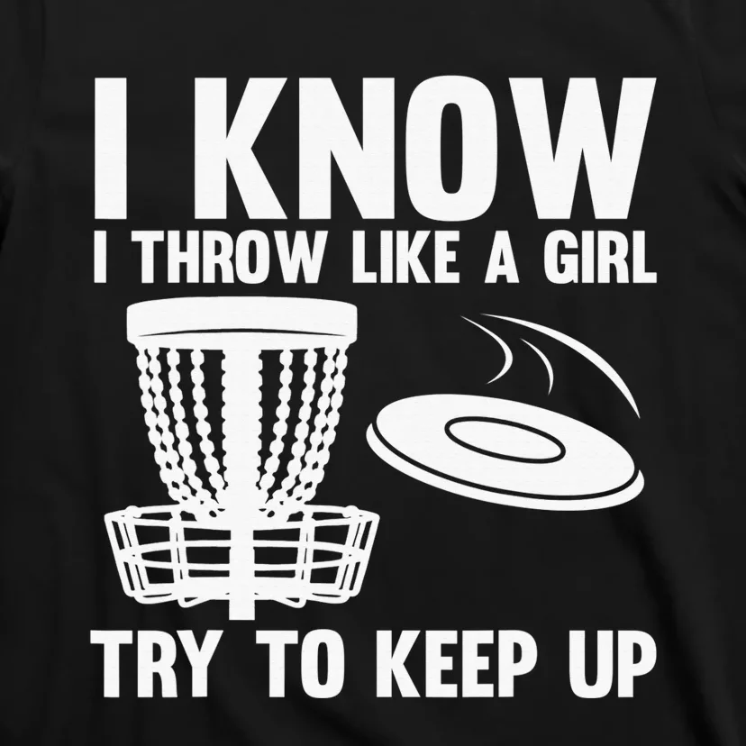 Cool Disc Golf Funny Throw Disc Golfing Lover T-Shirt