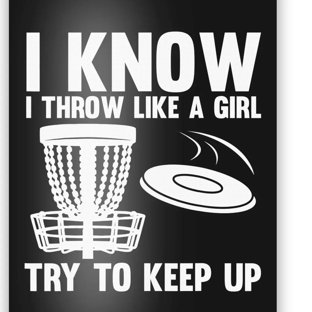 Cool Disc Golf Funny Throw Disc Golfing Lover Poster