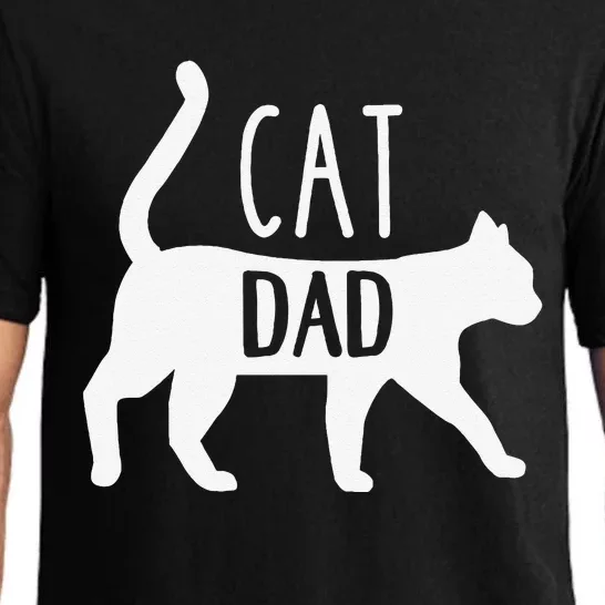 Cat Dad Gift For Fathers Day Pajama Set