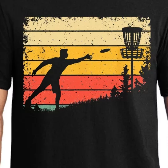 Cool Disc Golf Art For  Spors Disc Golf Player Pajama Set