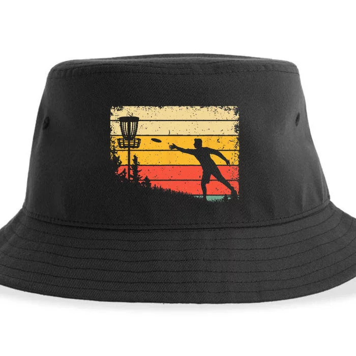 Cool Disc Golf Art For  Spors Disc Golf Player Sustainable Bucket Hat