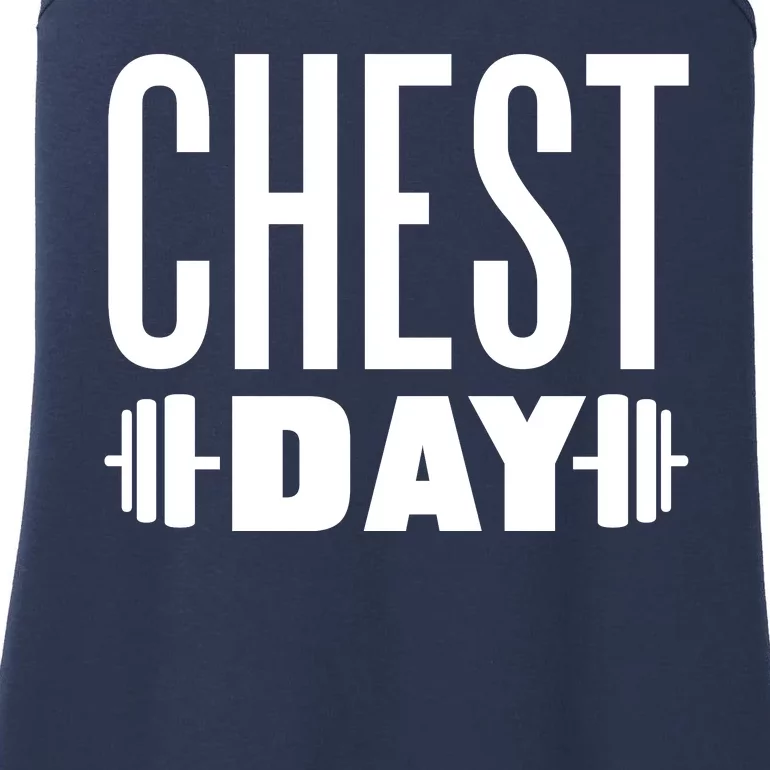 Chest Day Gym Workout Ladies Essential Tank