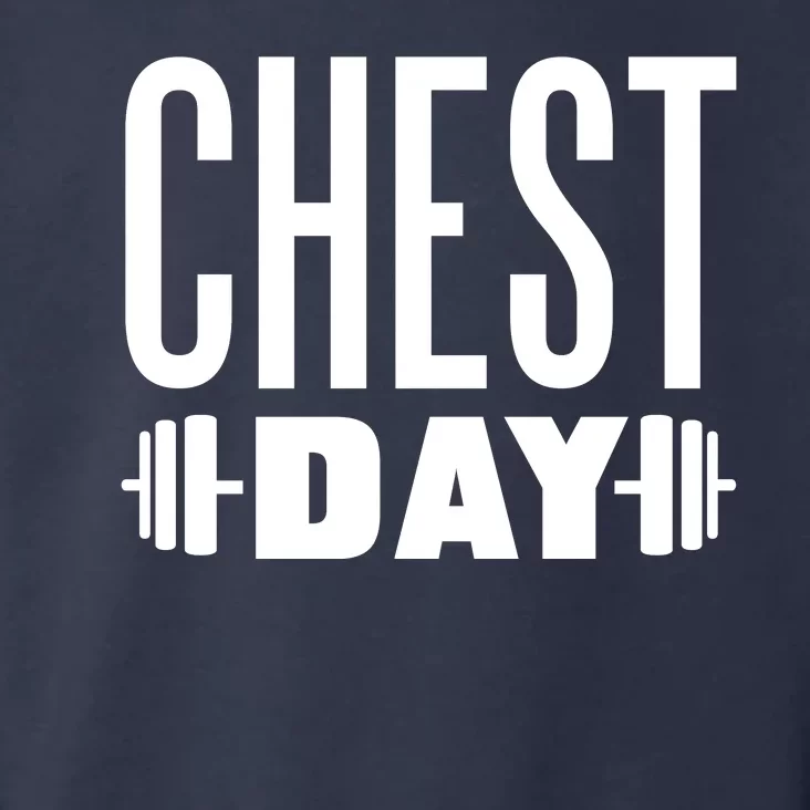 Chest Day Gym Workout Toddler Hoodie