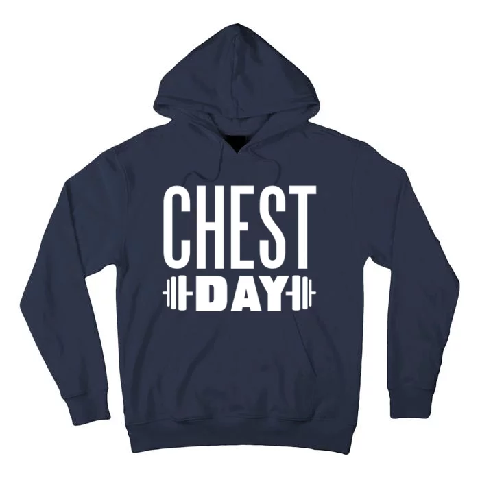 Chest Day Gym Workout Tall Hoodie