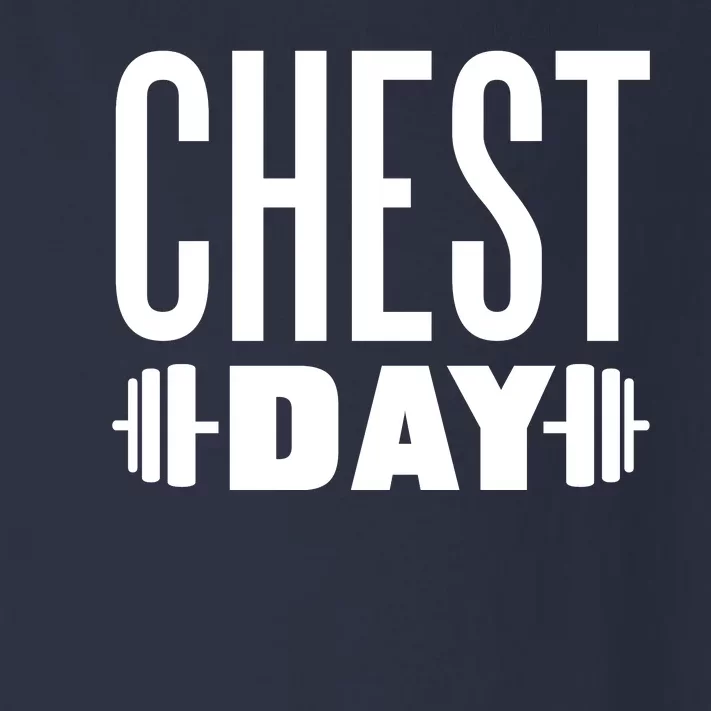 Chest Day Gym Workout Toddler Long Sleeve Shirt