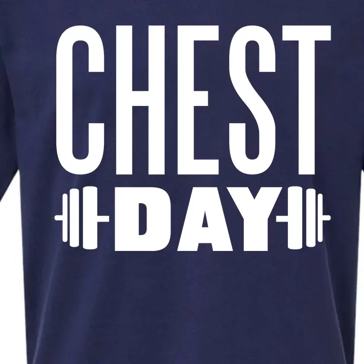 Chest Day Gym Workout Sueded Cloud Jersey T-Shirt