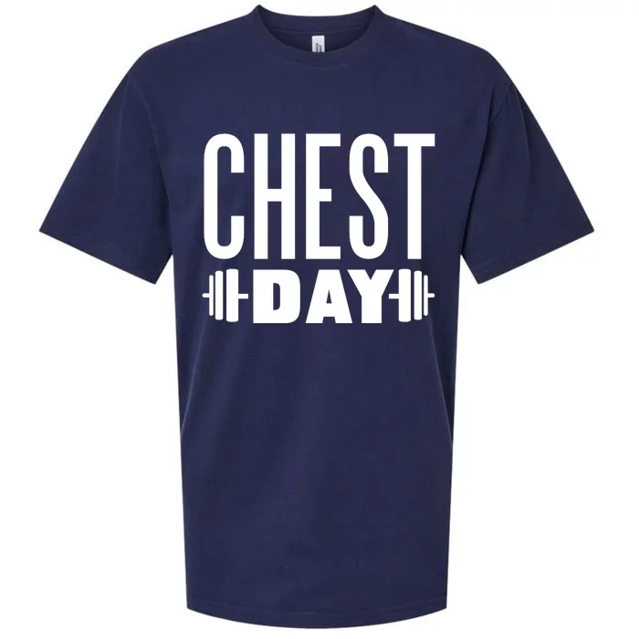 Chest Day Gym Workout Sueded Cloud Jersey T-Shirt