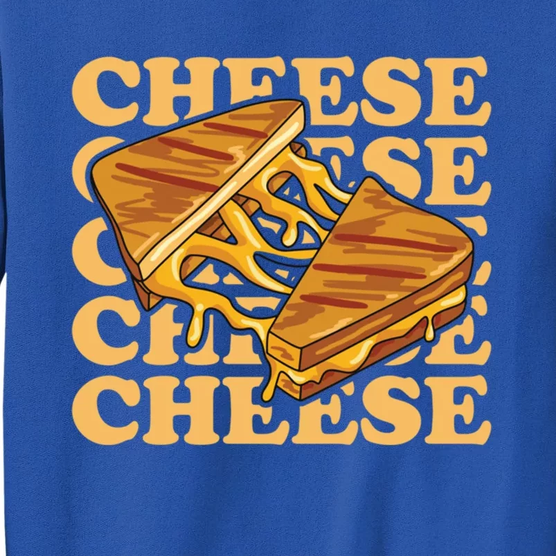 Cheese Design Grilled Cheese Lover Gift Tall Sweatshirt