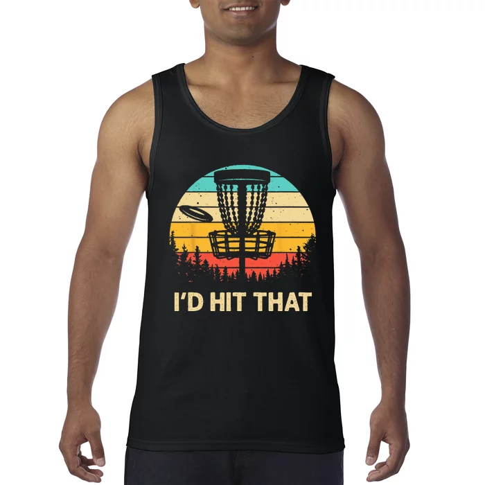 Cool Disc Golf Design For  Disc Golf Lover & Player Tank Top