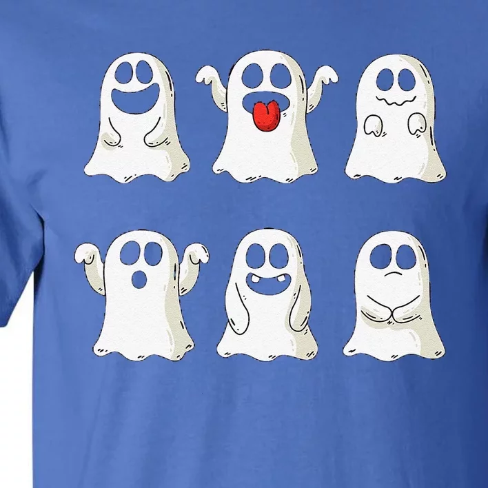 Cute Dancing Ghosts Ghost Halloween Costume Tall T-Shirt