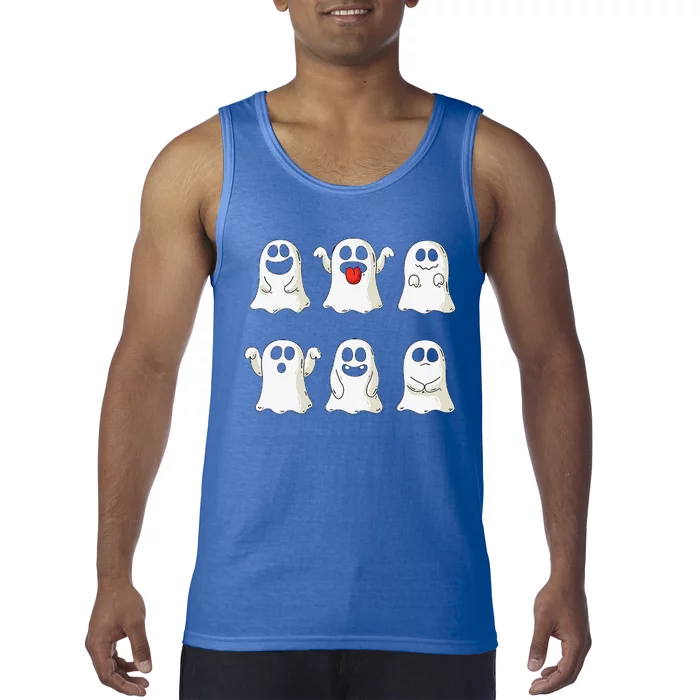 Cute Dancing Ghosts Ghost Halloween Costume Tank Top