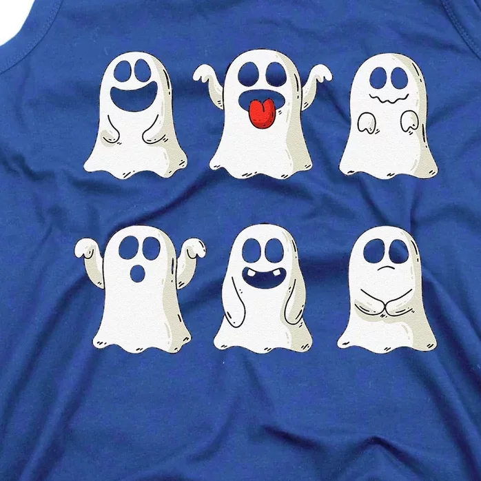 Cute Dancing Ghosts Ghost Halloween Costume Tank Top