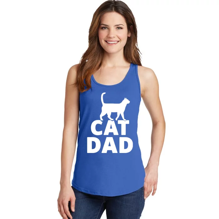 Cat Dad Gifts For Cat Owners Ladies Essential Tank