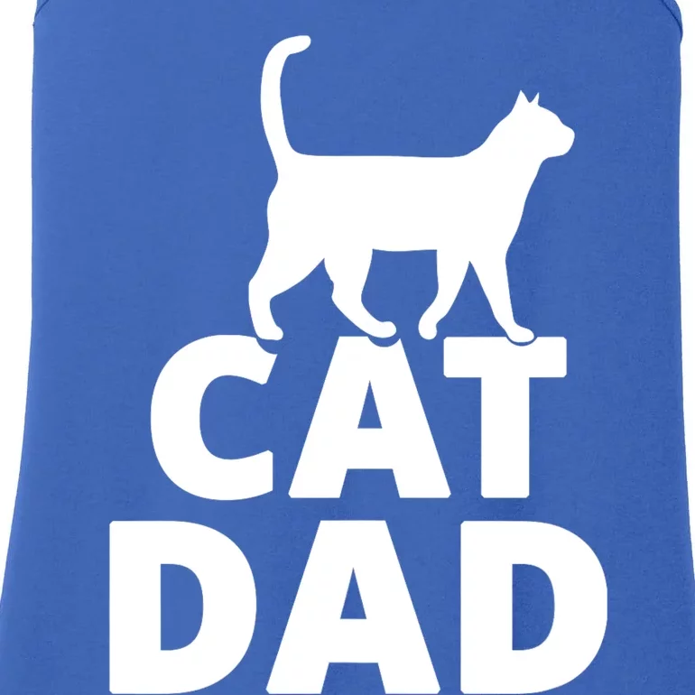 Cat Dad Gifts For Cat Owners Ladies Essential Tank