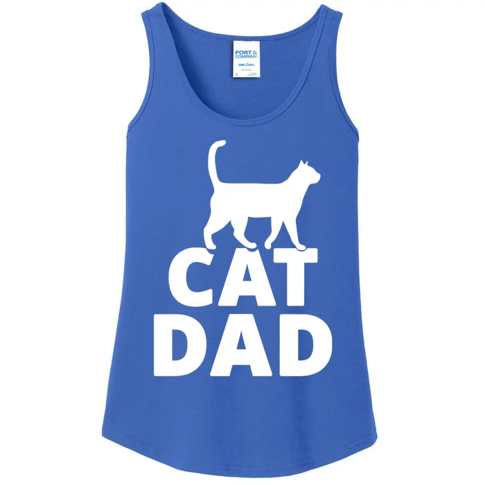 Cat Dad Gifts For Cat Owners Ladies Essential Tank