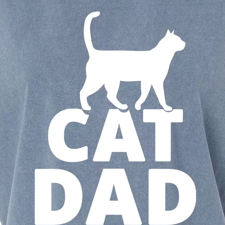 Cat Dad Gifts For Cat Owners Garment-Dyed Women's Muscle Tee