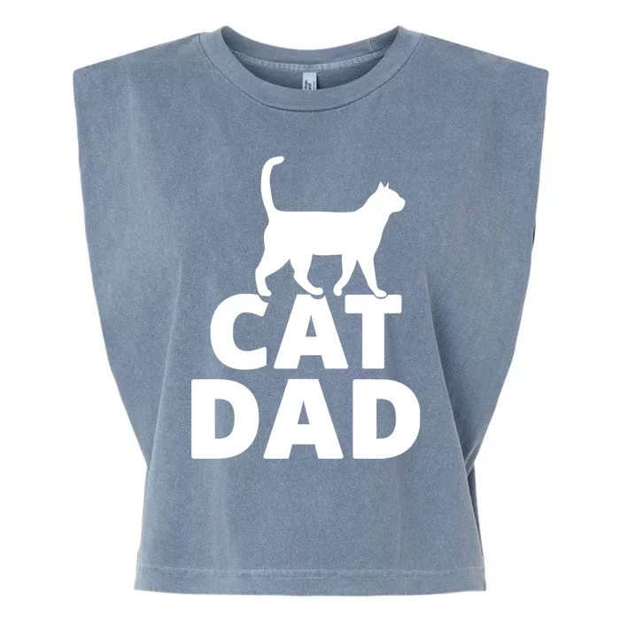 Cat Dad Gifts For Cat Owners Garment-Dyed Women's Muscle Tee