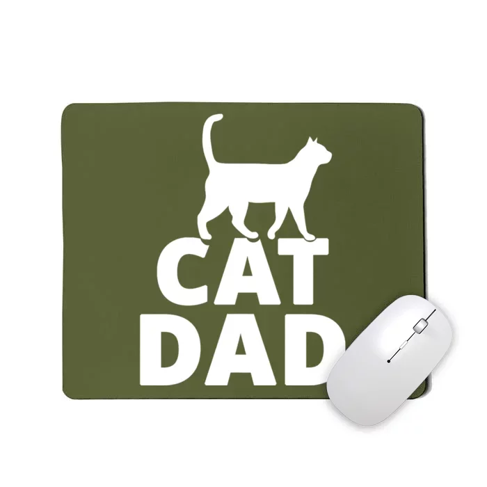 Cat Dad Gifts For Cat Owners Mousepad