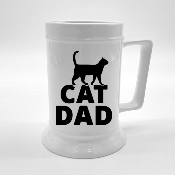 Cat Dad Gifts For Cat Owners Front & Back Beer Stein