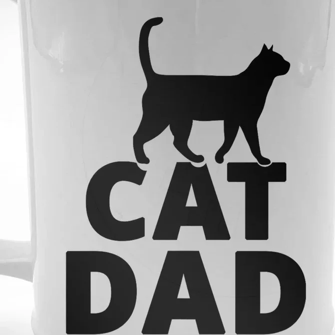 Cat Dad Gifts For Cat Owners Front & Back Beer Stein