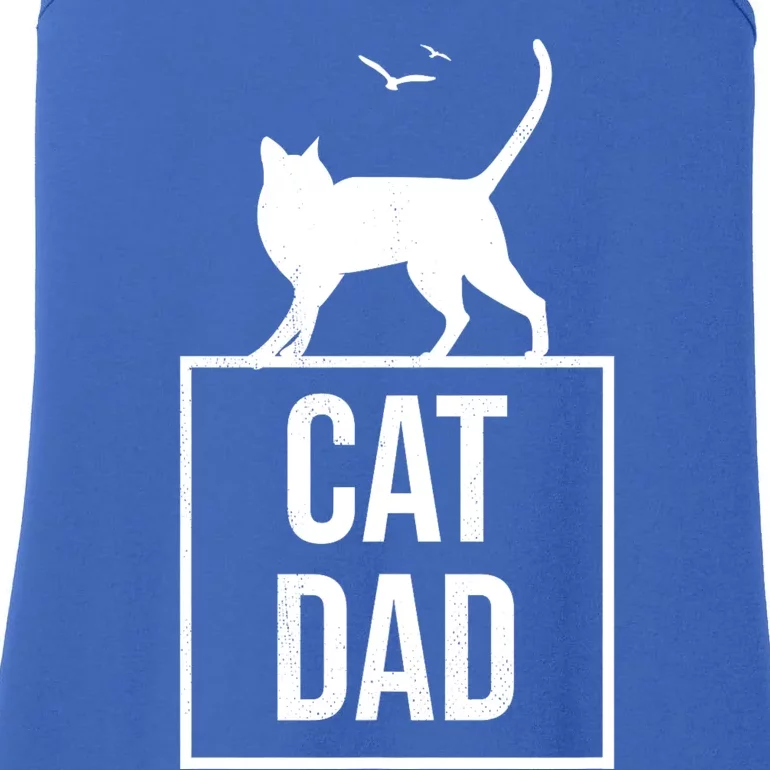 Cat Dad Gifts For Cat Owners Ladies Essential Tank