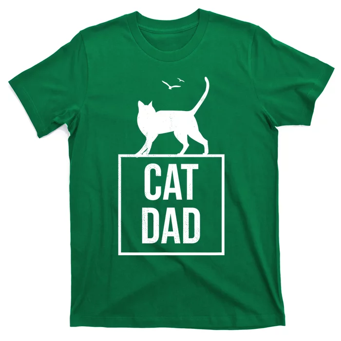 Cat Dad Gifts For Cat Owners T-Shirt