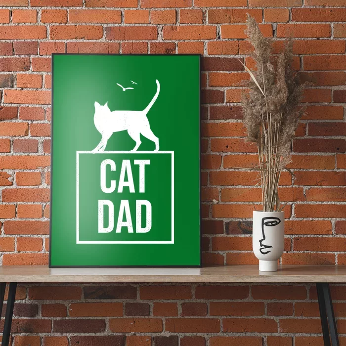 Cat Dad Gifts For Cat Owners Poster