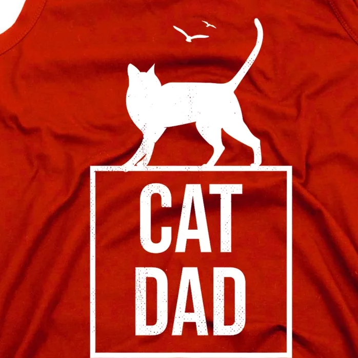 Cat Dad Gifts For Cat Owners Tank Top