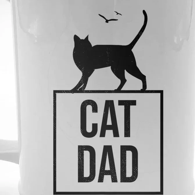 Cat Dad Gifts For Cat Owners Front & Back Beer Stein