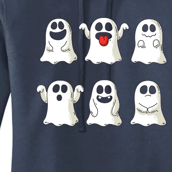 Cute Dancing Ghosts Boys Girls Ghost Halloween Costume Women's Pullover Hoodie